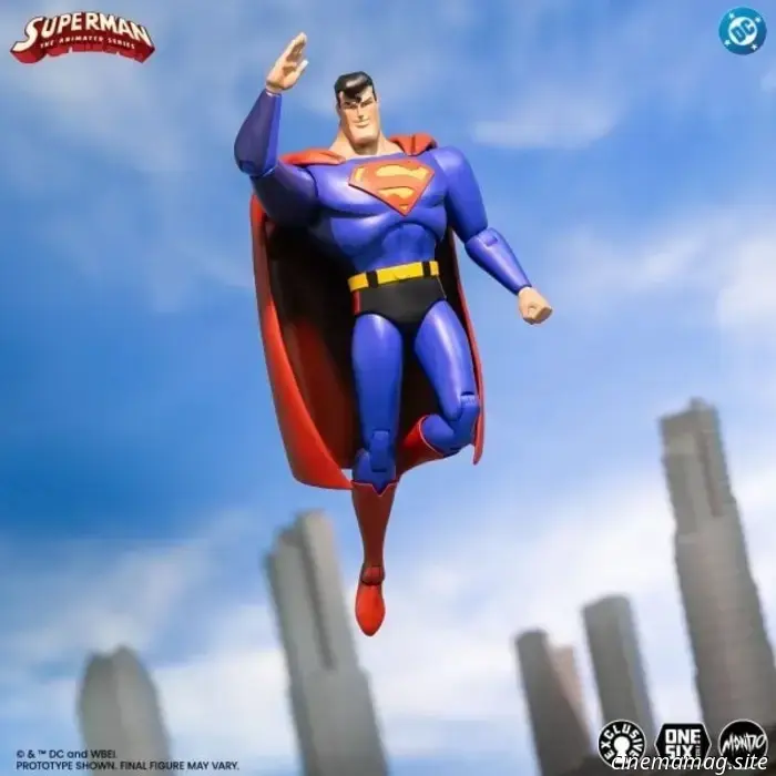 Mondo svela l'action figure in scala 1/6 di Superman: The Animated Series