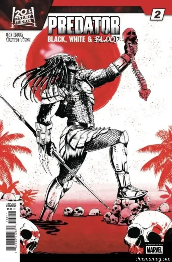 Predator: Nero, Bianco e Sangue n. 2 - Anteprima del fumetto