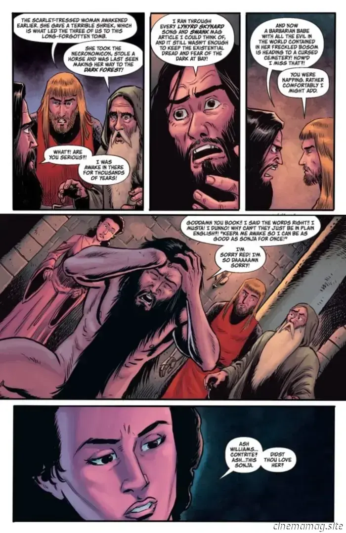 Red Sonja contro L'Armata delle Tenebre n. 5 - Anteprima del fumetto