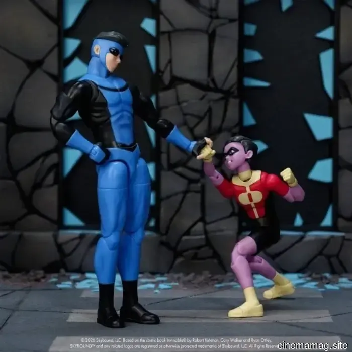 Jada Toys lancia la linea di action figure Invincible con Invincible, Conquest e Omni-Man.