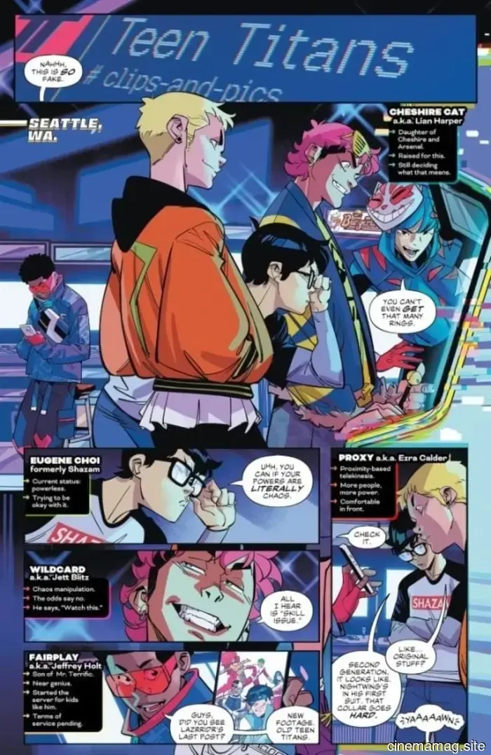 Preview of Comic Book – Teen Titans #1