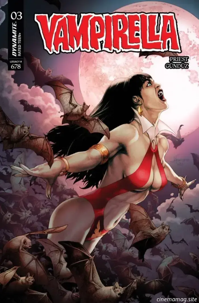 I Sacri Sei tornano in Vampirella # 3 anteprima del primo sguardo