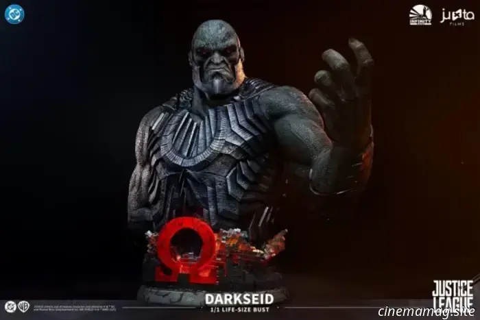 Infinity Studio reveals a life-sized bust of Darkseid inspired by Zack Snyder’s Justice League.