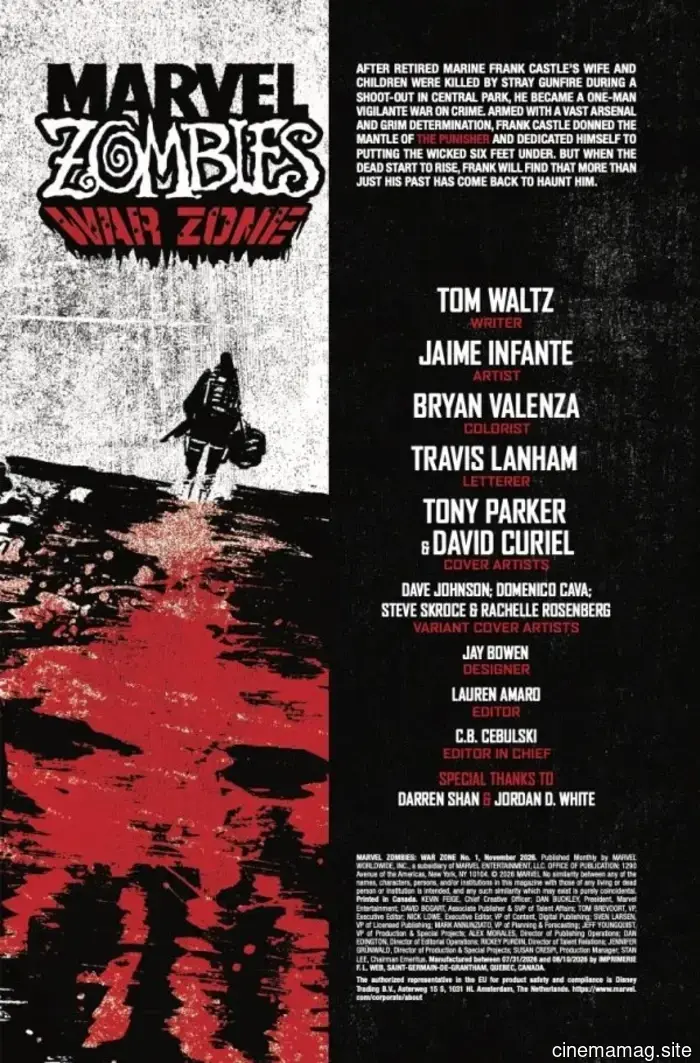 Comic Book Sneak Peek – Marvel Zombies: War Zone #1