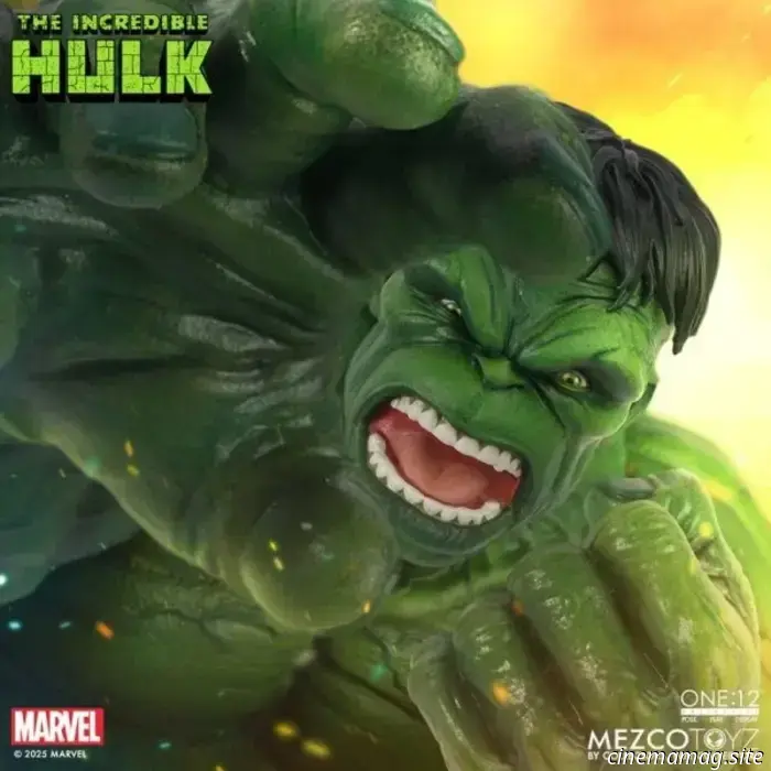 Mezco Toyz presenta l'action figure di L'Incredibile Hulk della linea One:12 Collective.