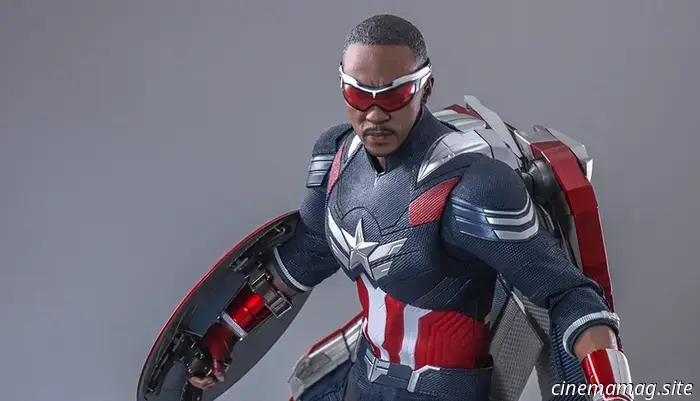 Hot Toys presenta Capitán América: Brave New World Sam Wilson Cap figura de sexta escala