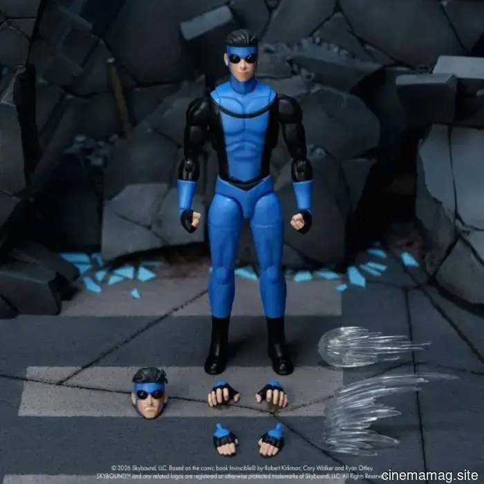 Jada Toys lancia la linea di action figure Invincible con Invincible, Conquest e Omni-Man.