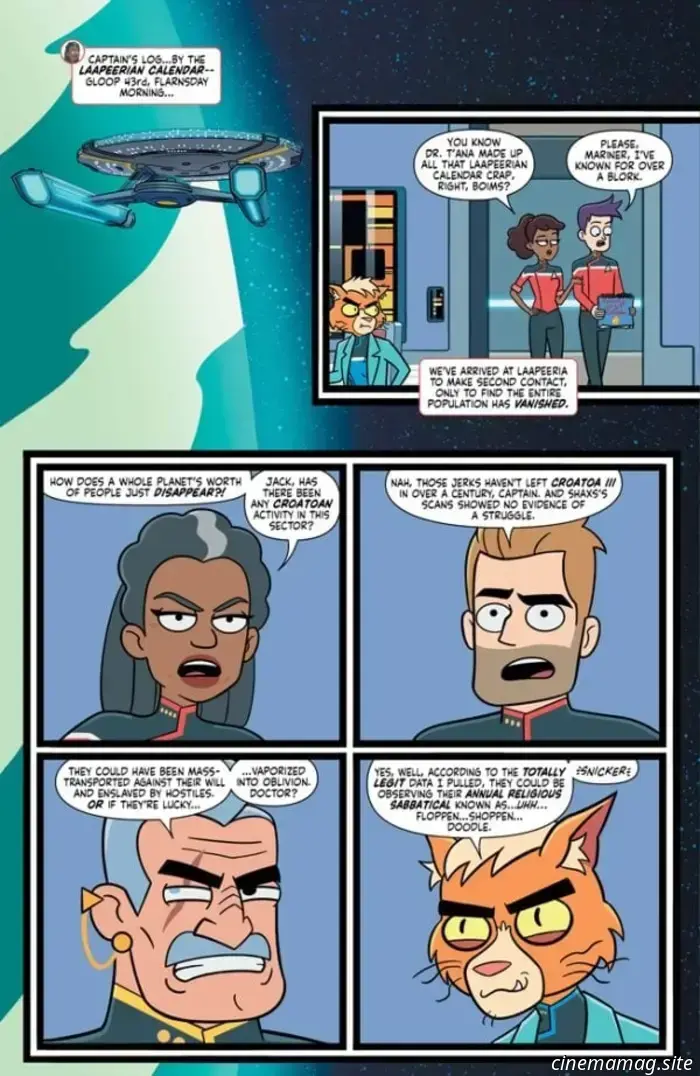 Anteprima del fumetto – Star Trek: Lower Decks #14