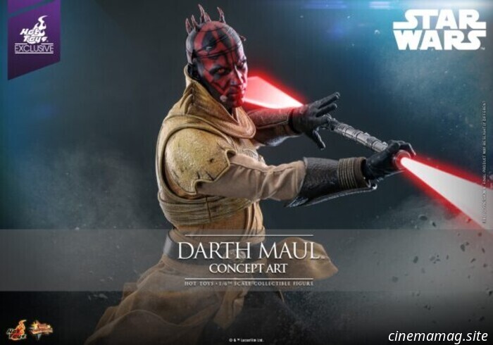 Star Wars Darth Maul (Concept Art) sesta scala figura svelato da Hot Toys