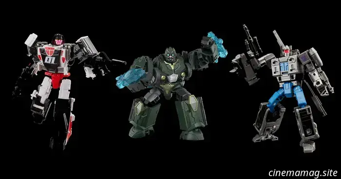 Hasbro has unveiled new action figures from Transformers: Age of the Primes.