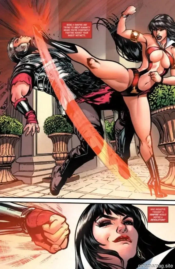 Vampi brilla con il primo sguardo al Vampirella Summer Special 2026