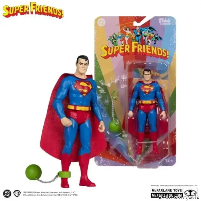 Le Super Amici DC di McFarlane aggiungono Superman, Flash, Ghepard, Capitano Freddo e Toyman con l'Onda 2