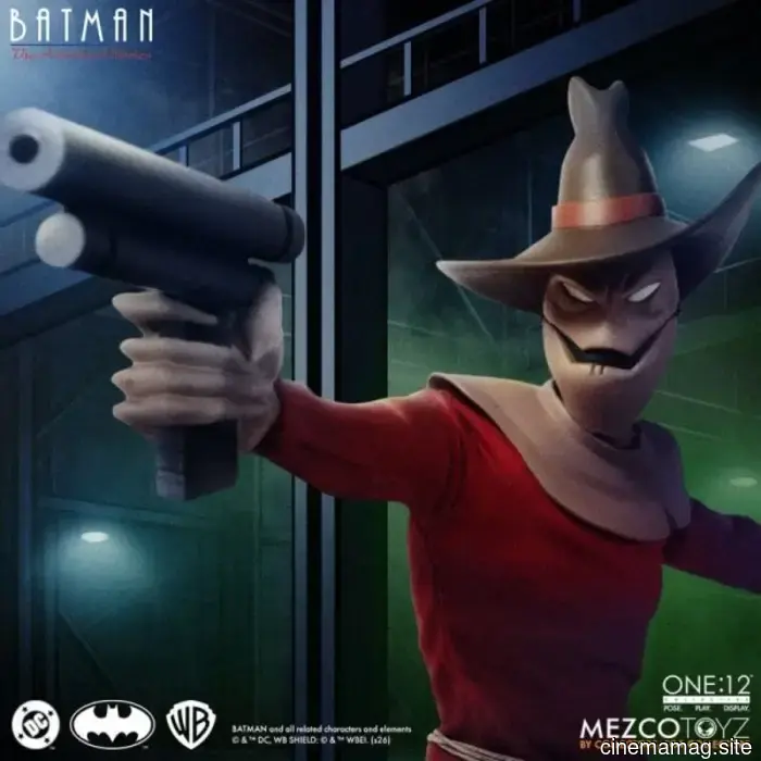 Пугало присоединяется к коллекции One:12 от Mezco Toyz по мотивам «Бэтмен: Мультсериал» с новой фигуркой