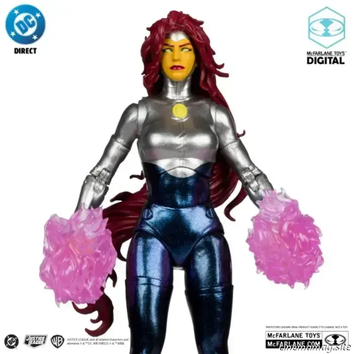 McFarlane Toys reveals new DC Direct figures of Batgirl, Blackfire, Man-Bat, and Red Tornado.