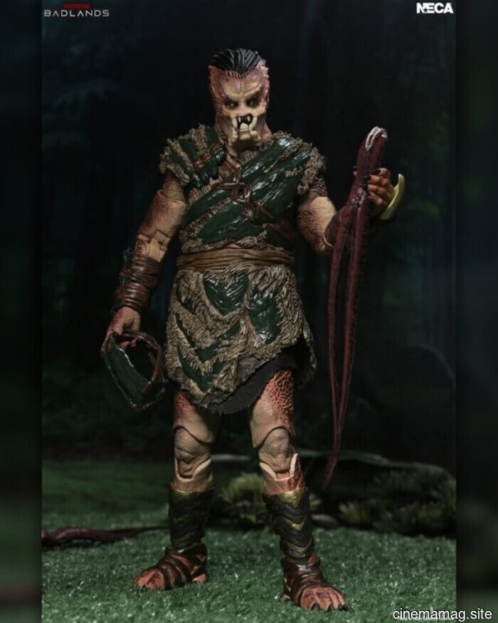 Predator: figura Badlands Ultimate Dek (armadura de hueso de bisonte) presentada por NECA