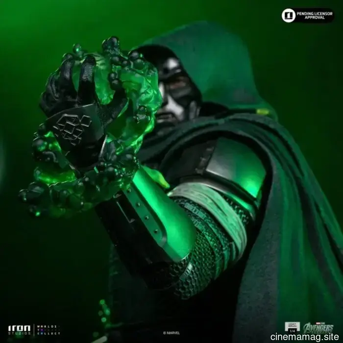 Vengadores: Estatua coleccionable a escala de un cuarto de Doctor Doom revelada por Iron Studios