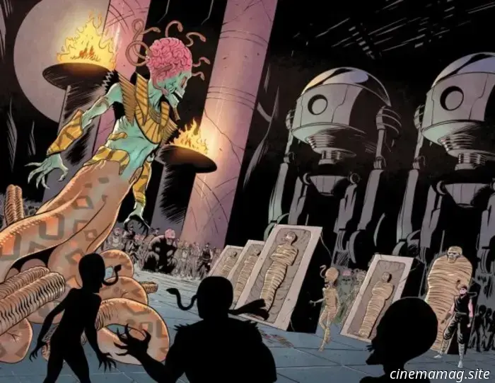 Get an exclusive first look at Red Sonja Attacks Mars #4 with an early preview.