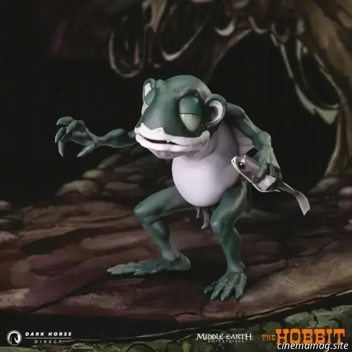 Dark Horse introduces the Vinyl Figures of The Hobbit: Bilbo Baggins and Gollum.