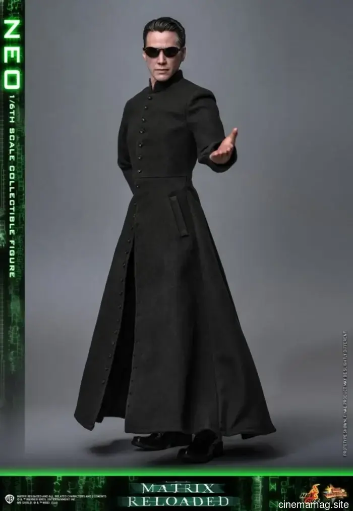 La figura in scala sei di Neo di The Matrix Reloaded svelata da Hot Toys
