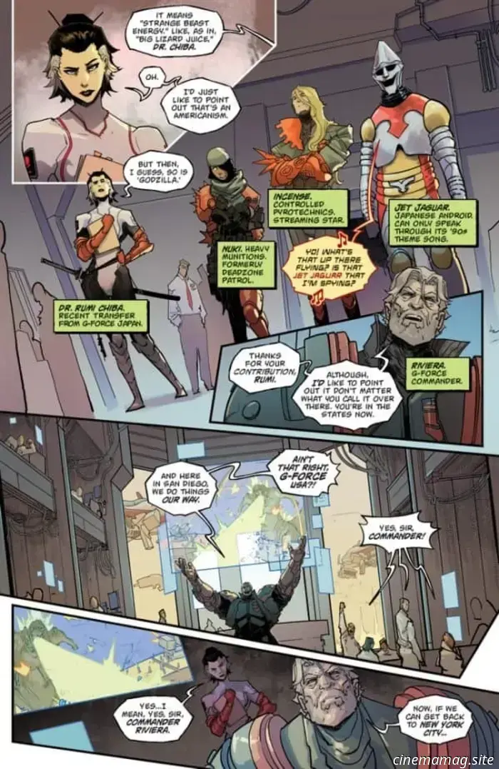 The Kai-Sei Era kicks off with a preview of Godzilla #1 from IDW.