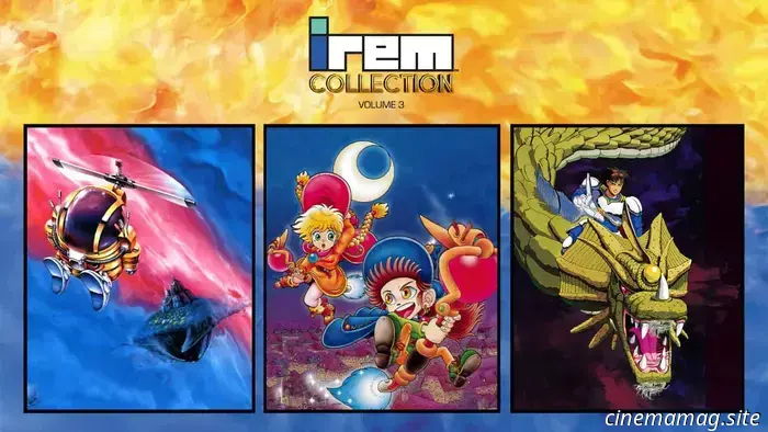Irem Collection Volume 3 will release classic titles for consoles this July.