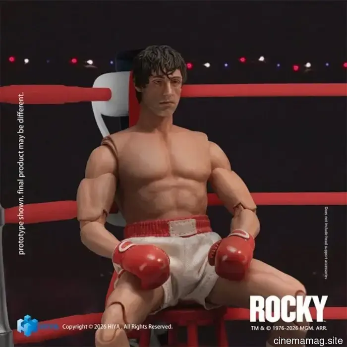 Hiya Toys revela la figura de acción Rocky Exquisite Super Series