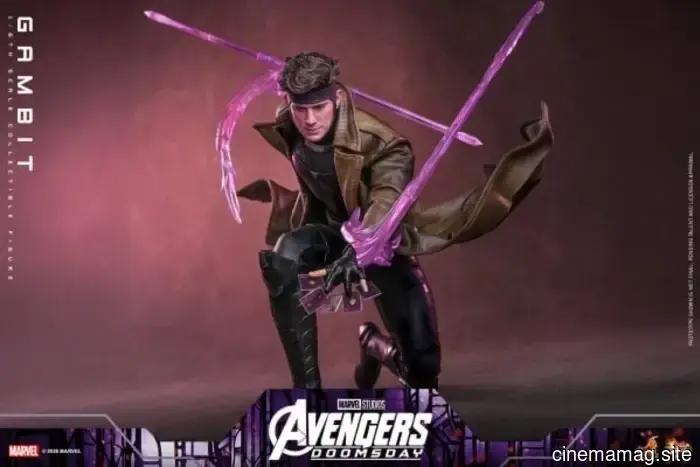 Channing Tatum's Gambit is now part of Hot Toys' sixth scale action figure collection based on Avengers: Doomsday.