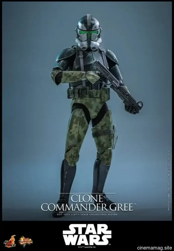 Il Clone Commander Gree si unisce alla collezione in scala sesta di Star Wars di Hot Toys.