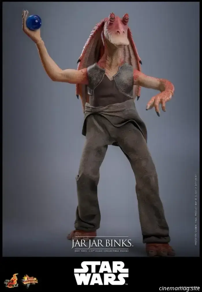 Джар Джар Бинкс присоединился к коллекции шестимасштабных фигурок Hot Toys из "Звездных войн"