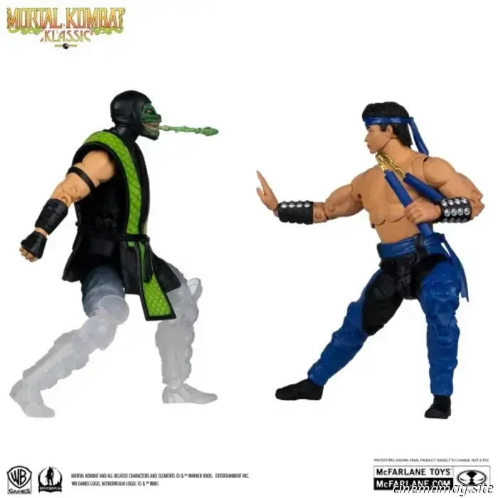 McFarlane Toys lancia una nuova ondata di action figure della serie Mortal Kombat Klassic