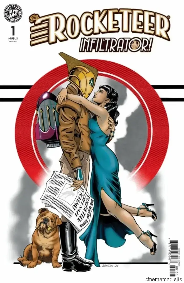 ¡Cliff Secord regresa para la nueva serie The Rocketeer: Infiltrator!