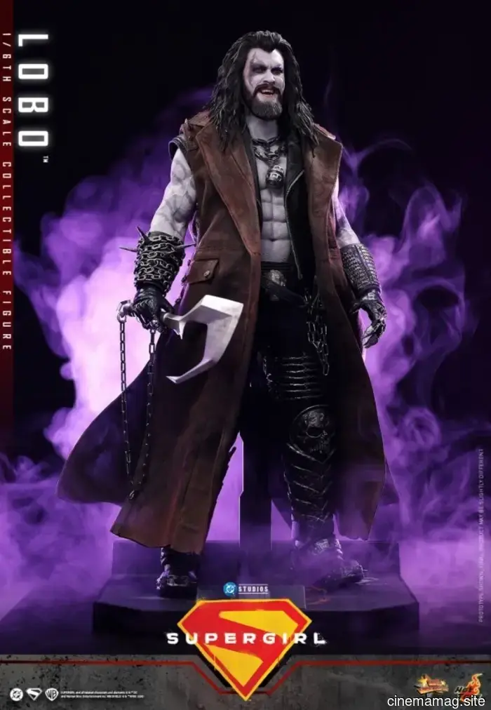 Lobo adds to Hot Toys' Supergirl movie collection with a sixth-scale action figure.