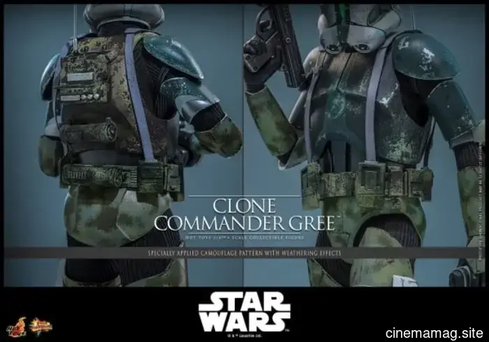 Il Clone Commander Gree si unisce alla collezione in scala sesta di Star Wars di Hot Toys.