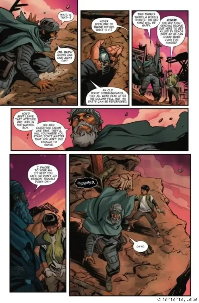 Предварительный просмотр комикса – Инопланетянин: Убийца королей #1