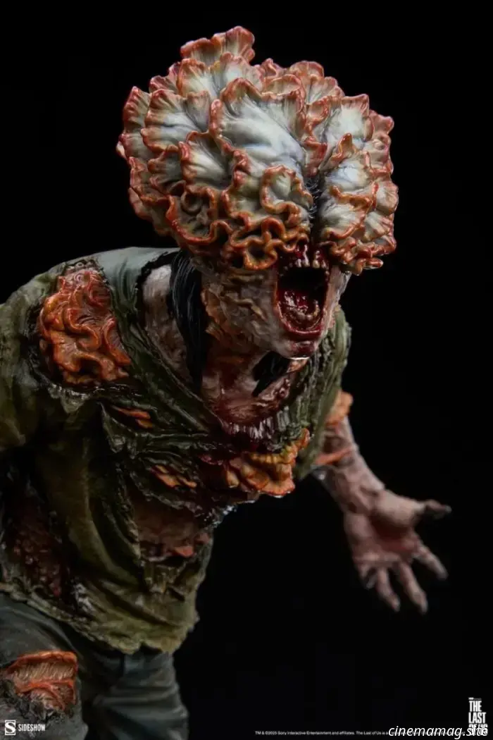 Statua del Clicker in scala 1/6 di The Last of Us, presentata da Sideshow