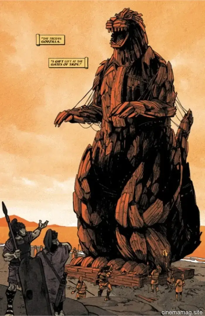 Comic Book Sneak Peek – Godzilla’s Monsterpiece Theatre Features: Godzilla’s The Odyssey