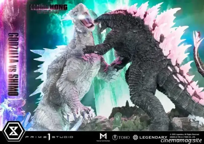 La statua da collezione Godzilla vs Shimo di Prime 1 Studio da Godzilla x Kong: The New Empire