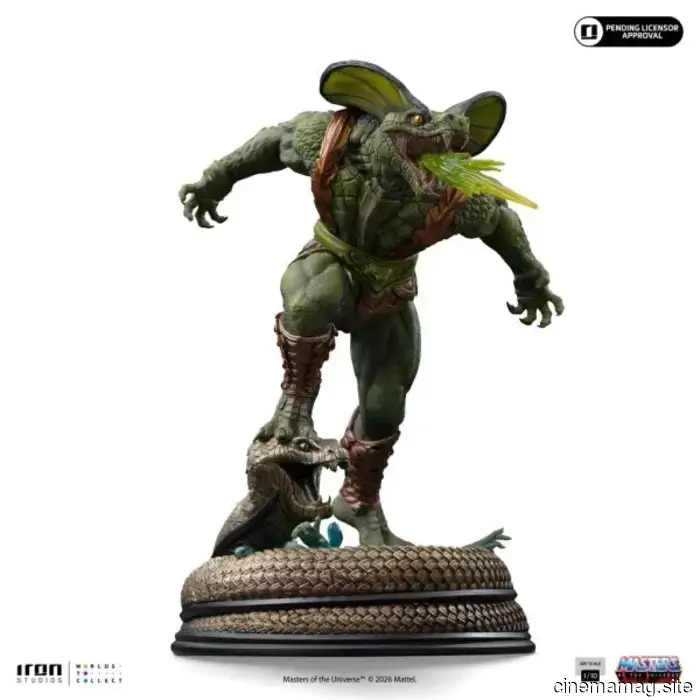 Kobra Khan makes his debut in Iron Studios' Masters of the Universe Art Scale collection with a new statue.