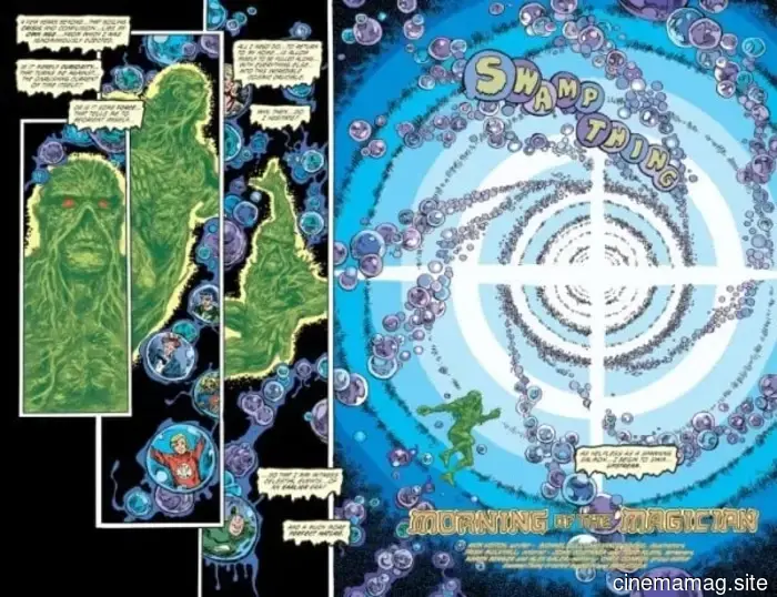 Vista previa del cómic – Swamp Thing 1989 #1
