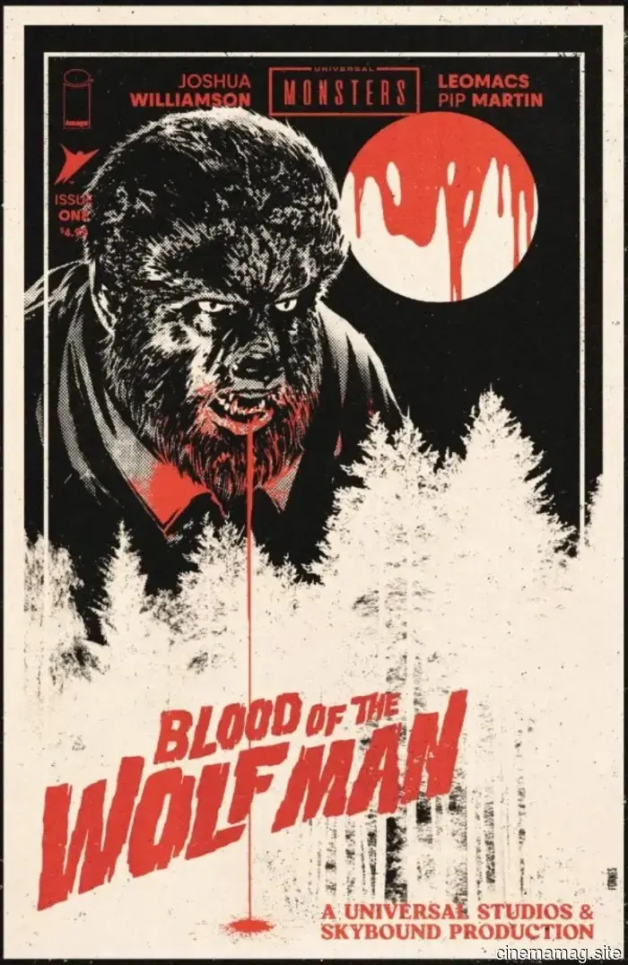 Skybound and Image have announced a new comic series titled Blood of the Wolf Man, featuring Universal Monsters.