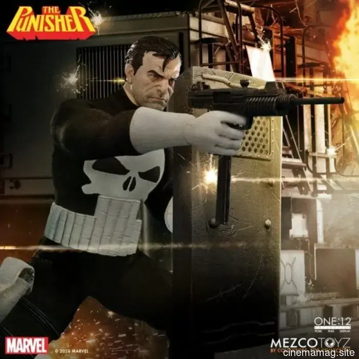 El Castigador se une al One:12 Collective con una nueva figura de acción de Mezco Toyz.