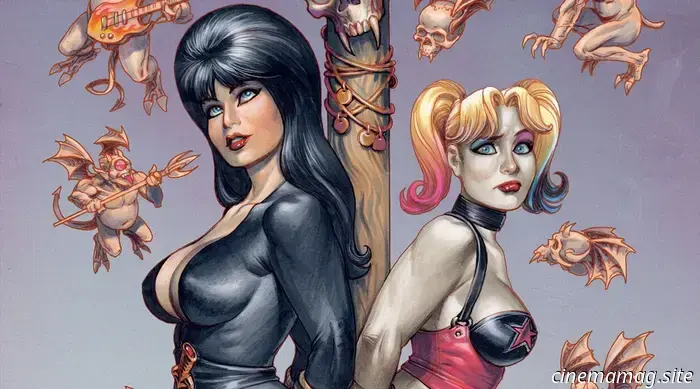 Echa un vistazo a Harley Quinn X Elvira #2 con una vista previa exclusiva