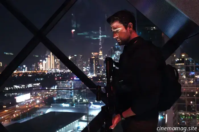 John Krasinski reprises his role as Jack Ryan in a first-look image from the upcoming feature film.