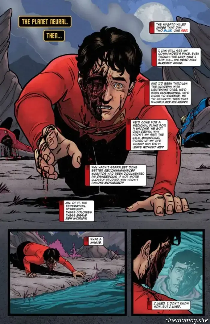 Анонс комикса — «Звёздный путь: Красные рубашки» № 5