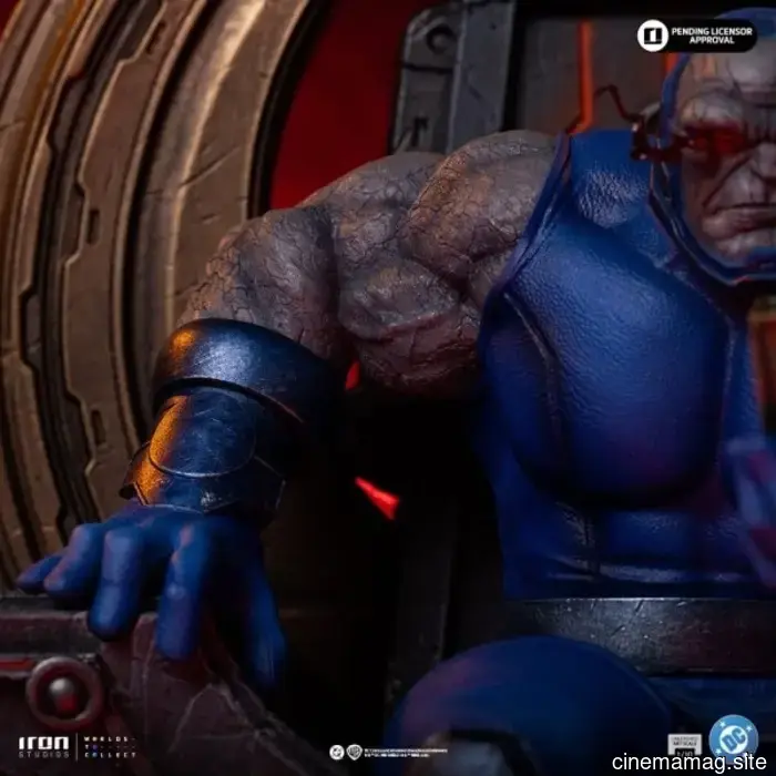 Darkseid Unleashed through Iron Studios' newest DC collectible statue.