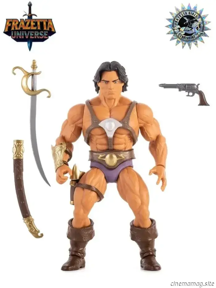 John Carter de Marte, Conan el Bárbaro y Death Dealer lanzan una línea de figuras de acción de estilo retro del Universo Frazetta