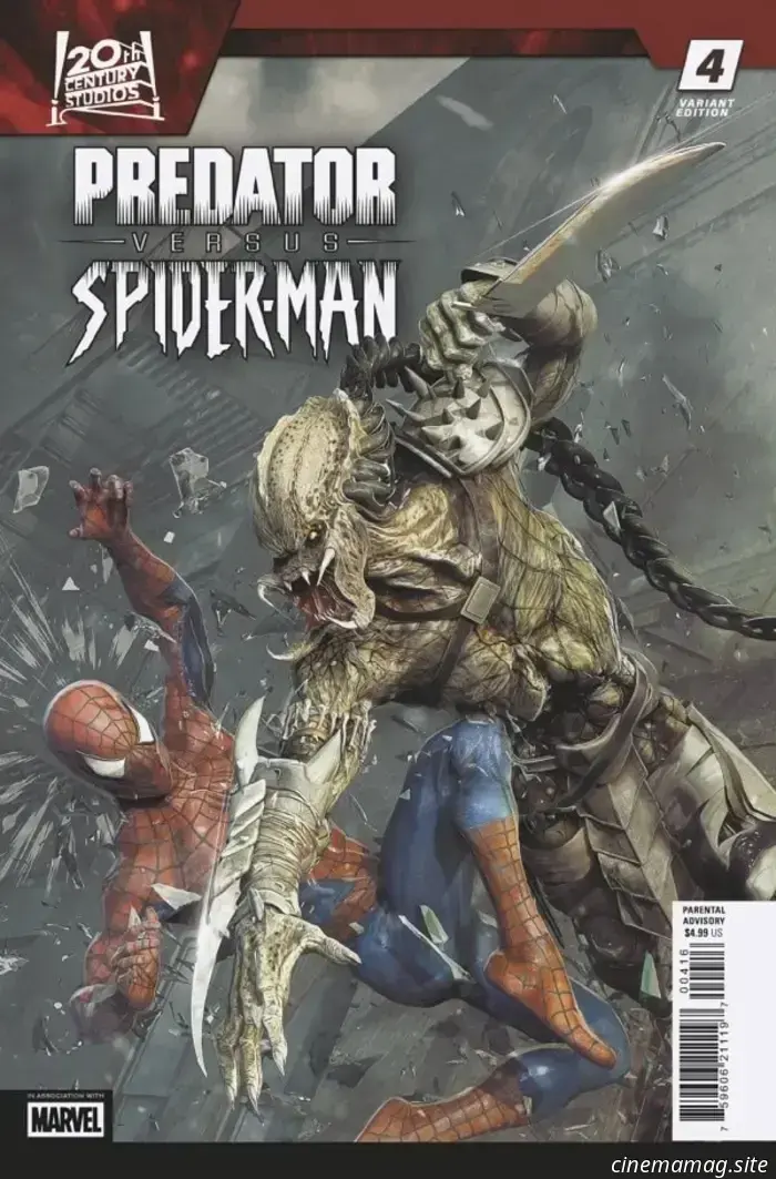 Avance de cómic - Depredador vs. Spider-Man #4