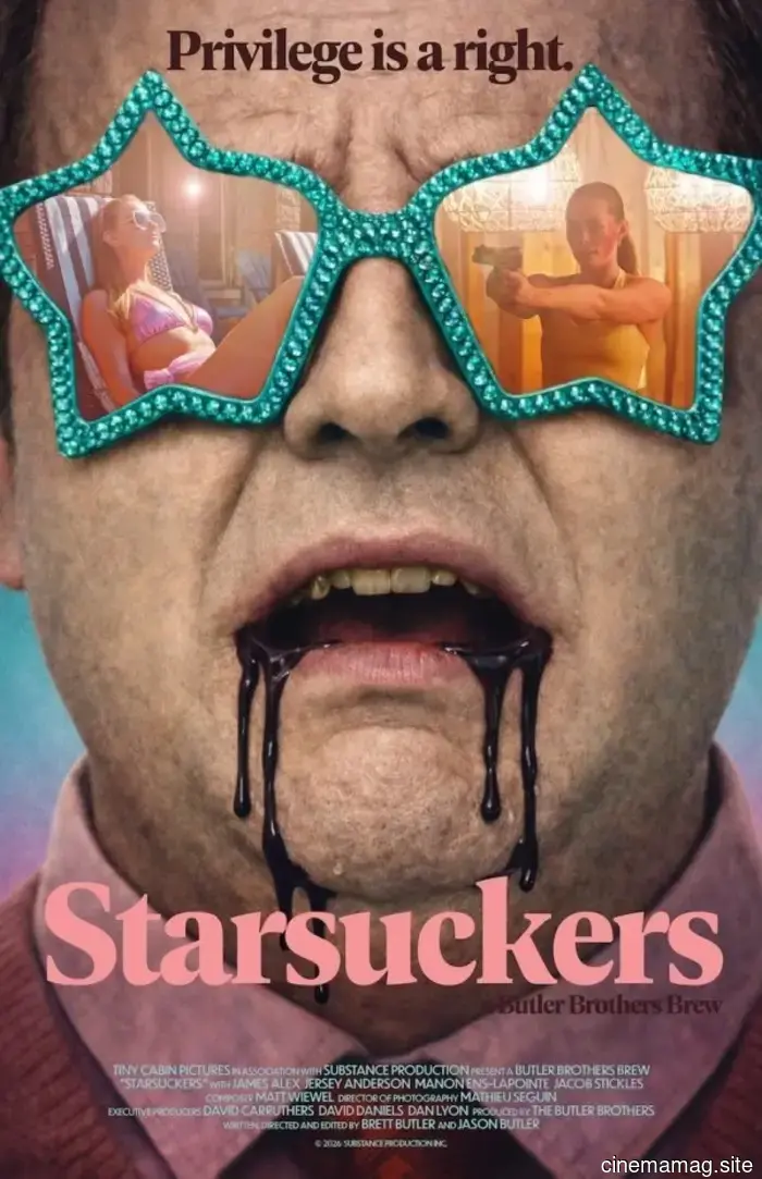 The trailer for the dark satire Starsuckers has been released in anticipation of its world premiere at FrightFest.