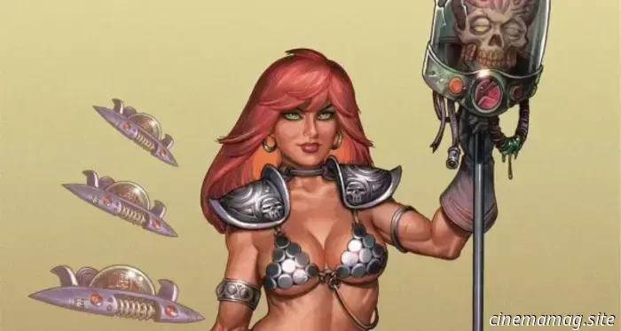 Get an exclusive first look at Red Sonja Attacks Mars #4 with an early preview.