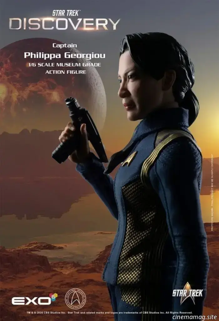 EXO-6 incorpora a la capitana Philippa Georgiou a su colección de figuras de acción a escala 1/6 de Star Trek.